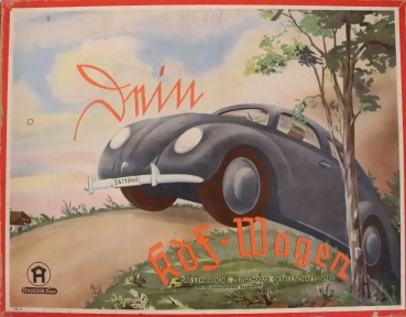 Hauser "Dein KdF-Wagen" Volkswagen KdF Gesellschaftsspiel mit Originalkarton (4981)